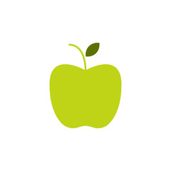 apple, fruit icon. Element of agriculture gardening icon for mobile concept and web apps. Green apple, fruit icon can be used for web and mobile
