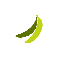 banana, garden icon. Element of agriculture gardening icon for mobile concept and web apps. Green banana, garden icon can be used for web and mobile