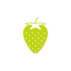 berry, strawberry icon. Element of agriculture gardening icon for mobile concept and web apps. Green berry, strawberry icon can be used for web and mobile
