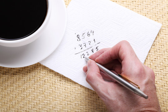 Calculations on a napkin