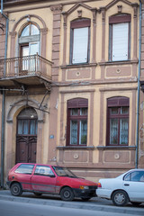 Fototapeta na wymiar European old buildings 