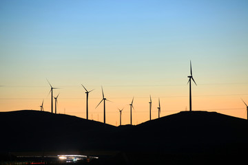 Obraz premium wind power tower