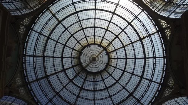 Roof of Vittorio Emanuel II shopping center