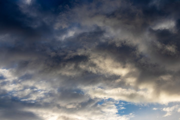 Obraz premium clouds on blue sky background