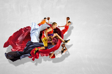 Basketball game as religion