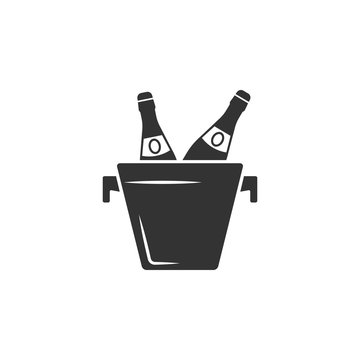 recommend clip art: Champagne bucket icon. Element of airport icon for mobile concept and web apps. Detailed Champagne bucket icon can be used for web and mobile