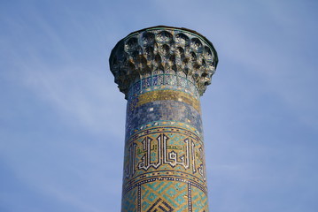 minaret, tower, patterns, Islam