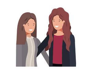 business women avatar character