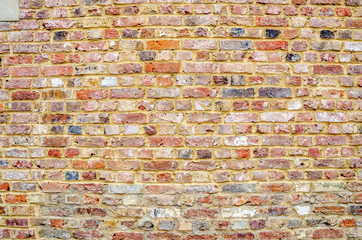 Old brick wall background with copy space for your text.