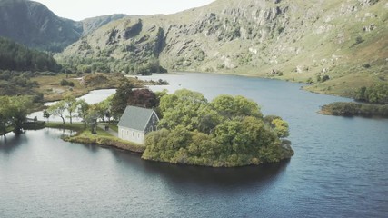 Exploring Gougane Barra, a remote little settlement with a church on its own island dating back to the 6th century