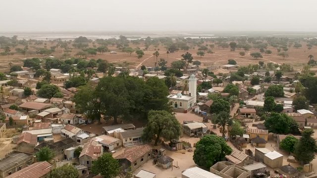 Senegal traditional village