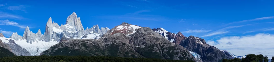 Wall murals Cerro Torre Mt. Fitz Roy, Beautiful Mountains of the Patagonia Region of Argentina