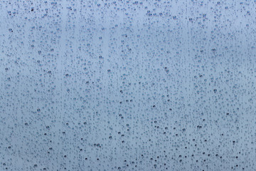 background. raindrops on the glass