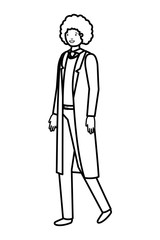 young business man avatar character