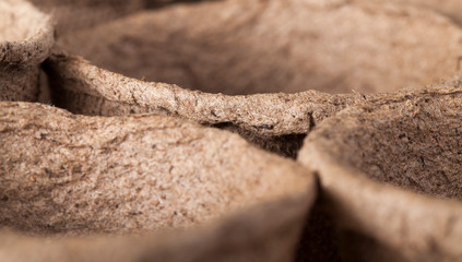 brown soft pots