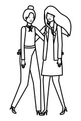 business women avatar character