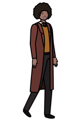 young business man avatar character