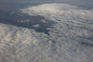 Naklejka premium View from the plane