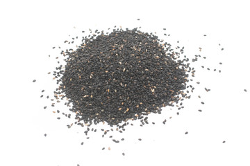 Pile of black sesame