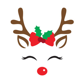 Reindeer Face Images – Browse 22,454 Stock Photos, Vectors, and Video |  Adobe Stock