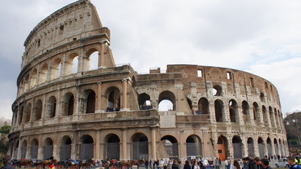 Naklejka premium The colosseum