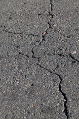 Obraz premium dark asphalt road