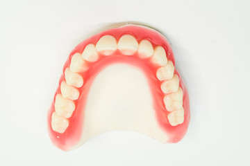artificial teeth arrangement of full mouth complete denture