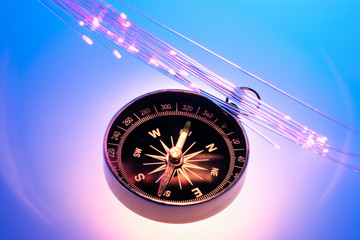 Compass and Optical Fibres