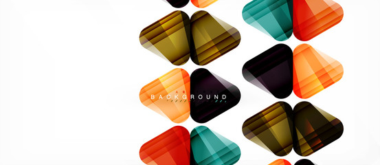 Geometric abstract background, triangles