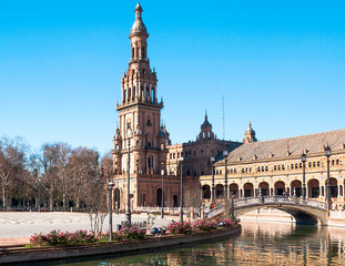 Plaza of Spain in Seville