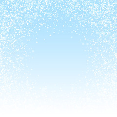 Fototapeta premium Magic stars Christmas background. Subtle flying sn