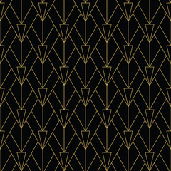 simple art deco vector graphic illustration art deco decoration