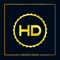 Initial Letter HD Logo Template Design Vector Illustrator