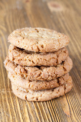crumble wheat cookies
