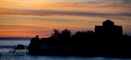 Sainte Radegonde medieval Church, Talmont sur Gironde, Charente Maritime, France, EU, Europe