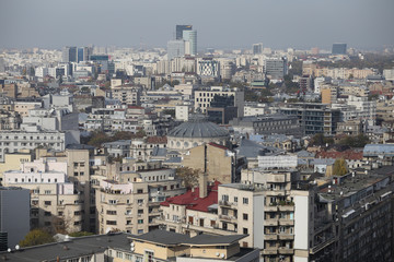 Naklejka premium Old town Bucharest