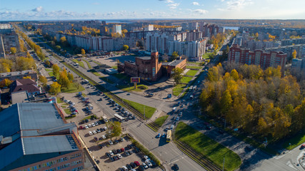 City from air