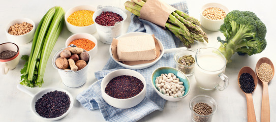Vegan protein sources.