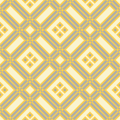 Geometric seamless pattern. Yellow background