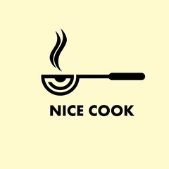 cook symbol design. chef