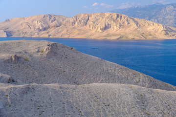 Stony hills on Pag island