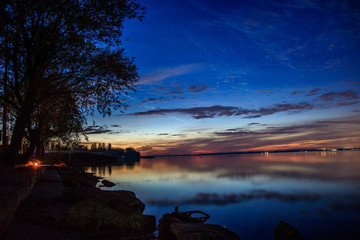 Sonnenuntergang am Balaton