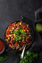 chili con carne, traditional mexican dish