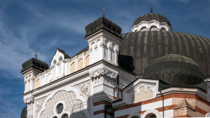 Fototapeta na wymiar Building of Sofia Synagogue in city of Sofia, Bulgaria