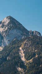 Fototapeta na wymiar Smartphone HD wallpaper of beautiful view near Gosau - Salzburg - Austria