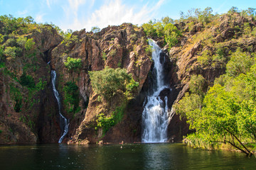 Fototapeta na wymiar Wangi Falls, Litchfield NP