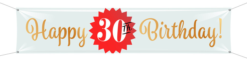 Happy 30th birthday