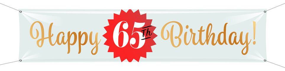 Happy 65th birthday