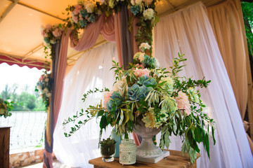 wedding ceremony decoration, wedding arch