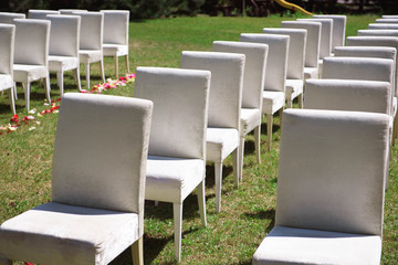 wedding ceremony decoration, beautiful wedding decor, flowers